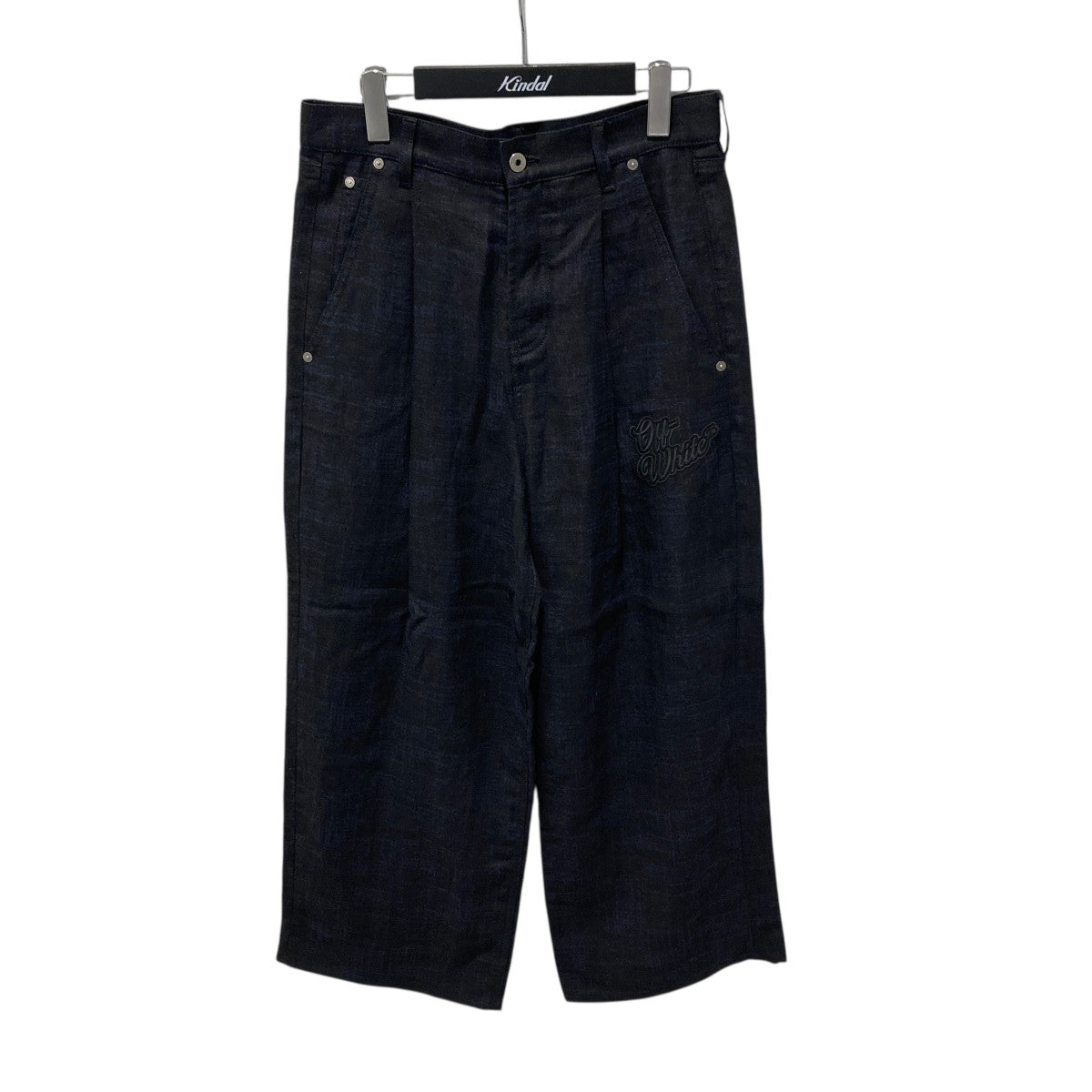 OFFWHITE ストレートパンツOMCE048S24FAB001 古着・中古-1枚目のアイテム画像