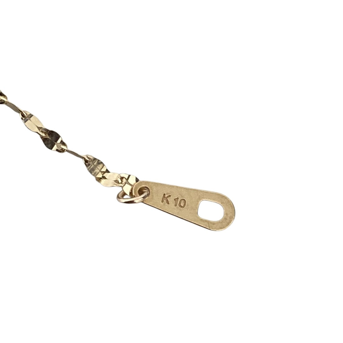 UNITED ARROWS ＜les bonbon＞K10 CMBチェーン ネックレス17335000216 古着・中古-4枚目のアイテム画像