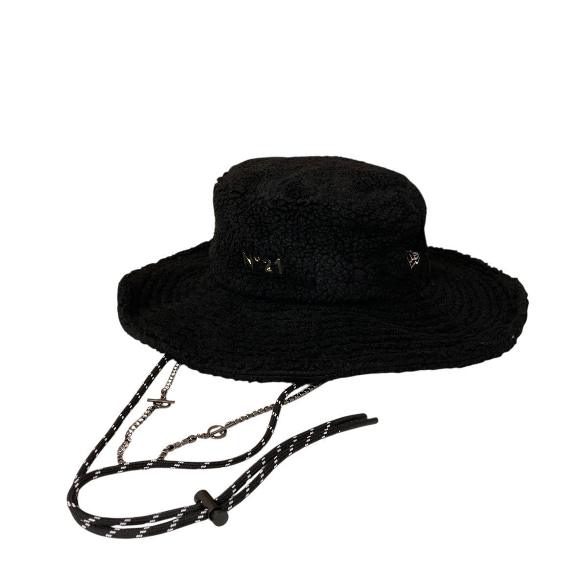 ヌメロヴェントゥーノN°21.ブラック ヌメロヴェントゥーノ N21 スタッズ レースアップシューズ