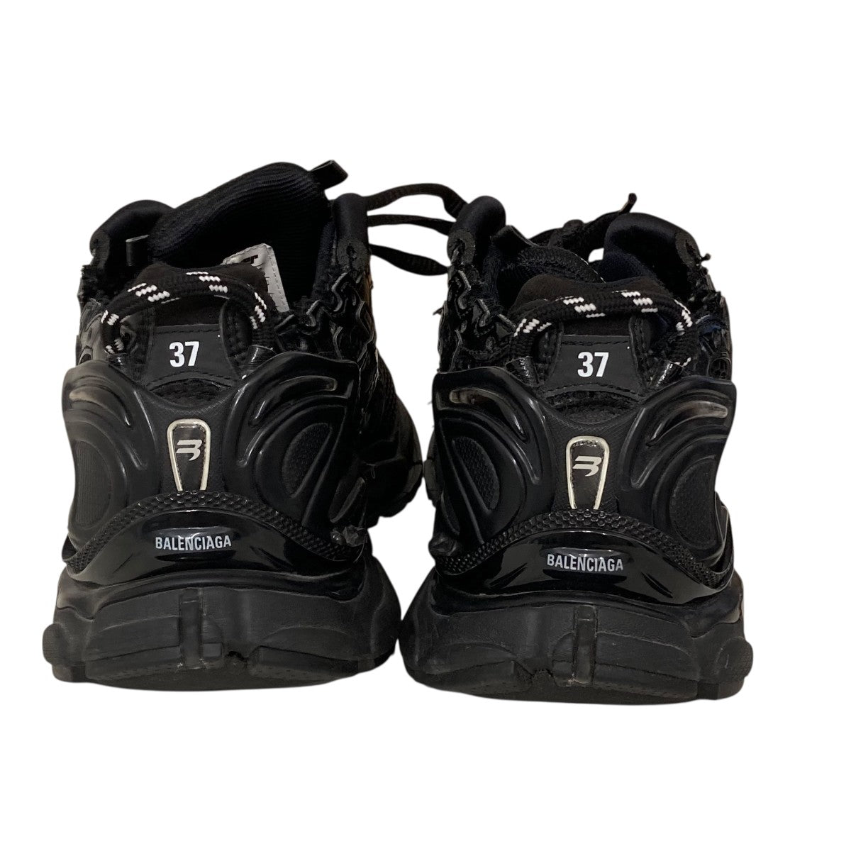 BALENCIAGA ブラック スニーカー 39 Balenciaga ロゴ スニーカー | ブラック | FARFETCH JP