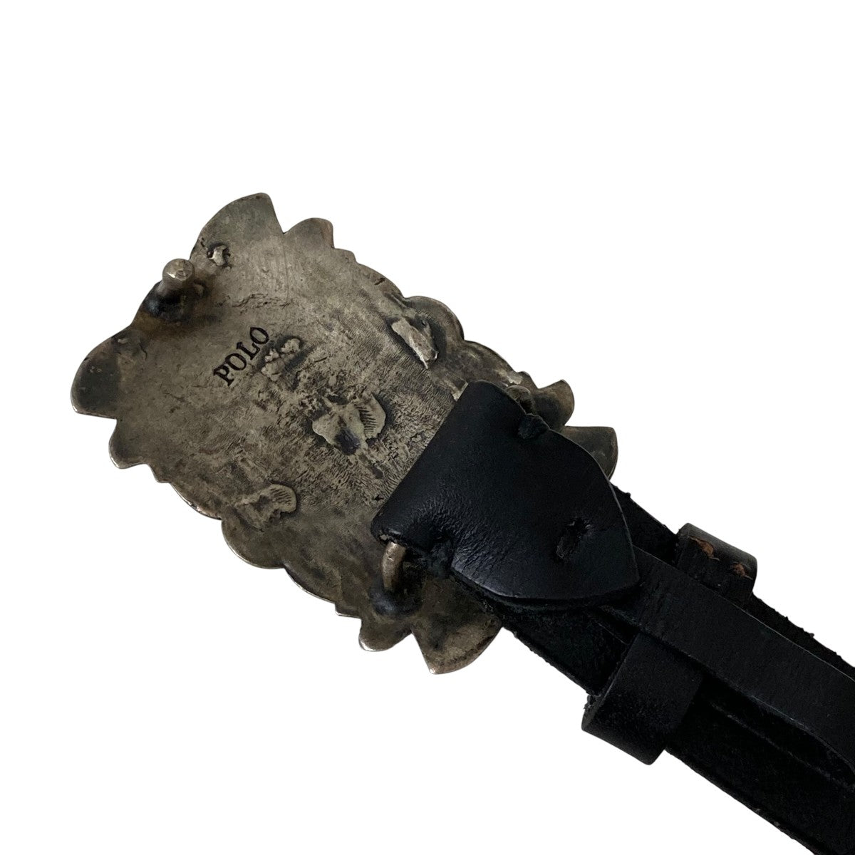 POLO RALPH LAUREN(ポロラルフローレン) コンチョバックルレザーベルト