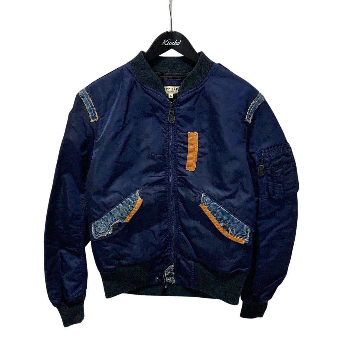 TYPE BLUE FLIGHT JACKET L-2 REMAKEフライトジャケット6132106