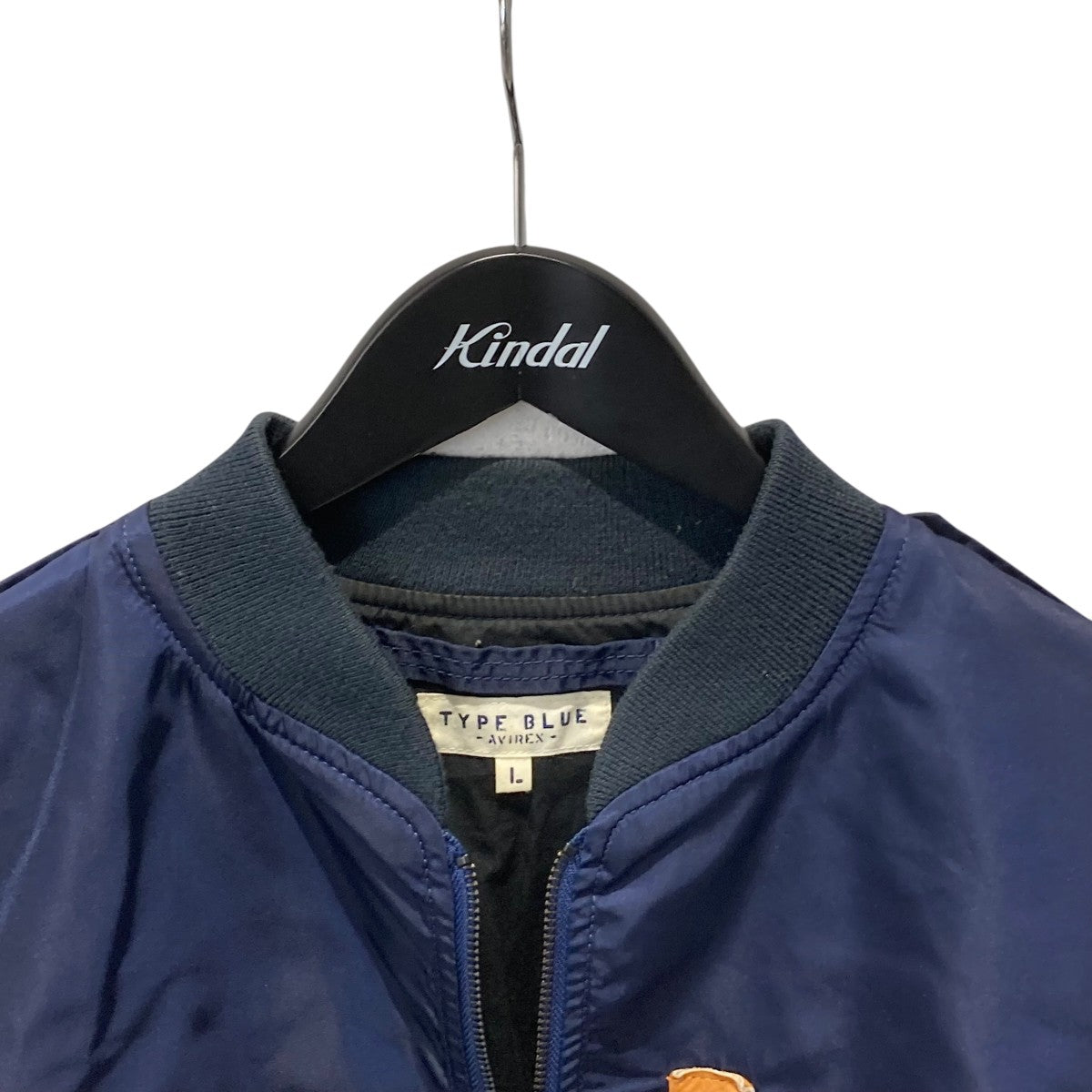 最終値下　AVIREX TYPE BLUE L-2 リメイクジャケット AVIREX(アビレックス) TYPE BLUE FLIGHT JACKET L-2 REMAKEフライト