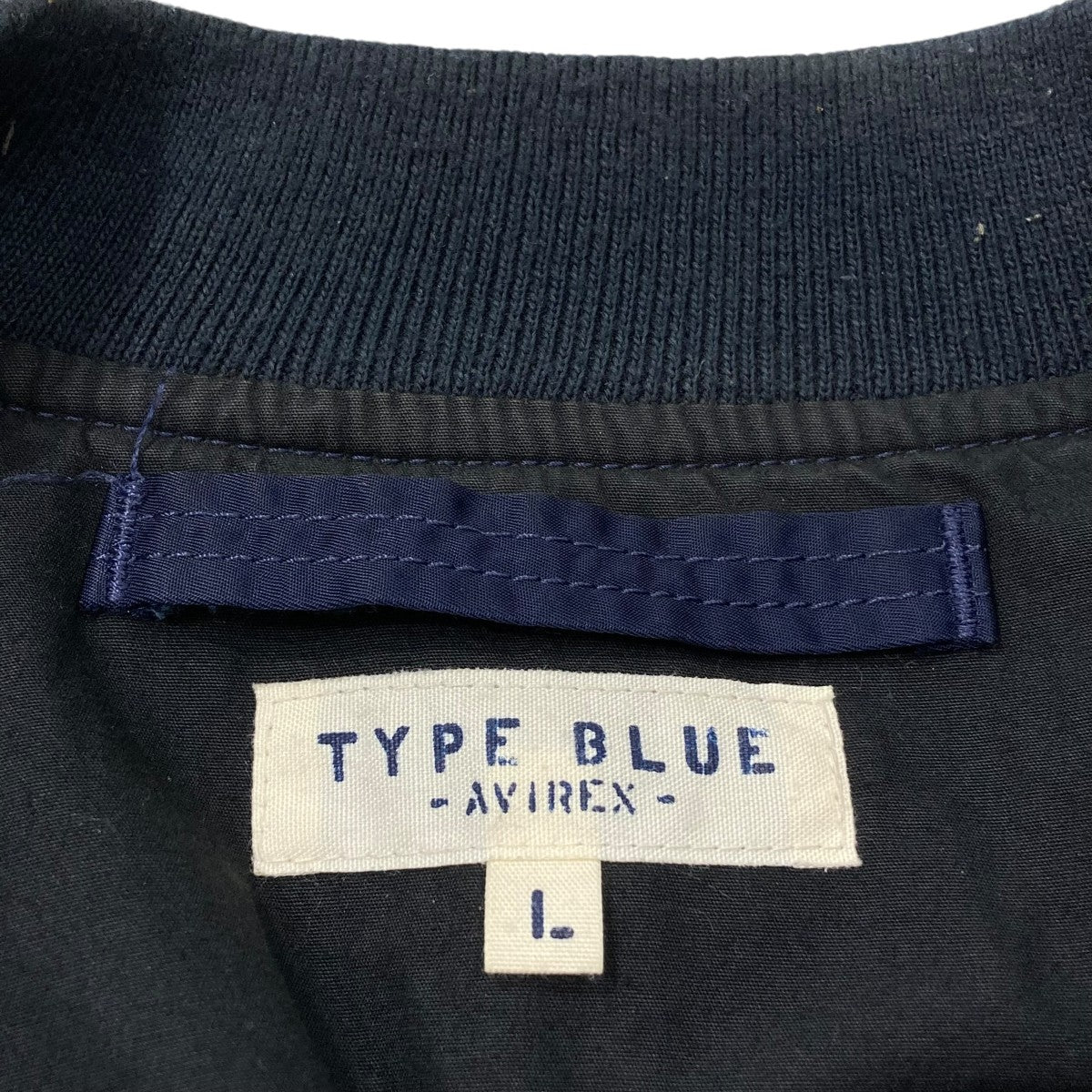 TYPE BLUE FLIGHT JACKET L-2 REMAKEフライトジャケット6132106