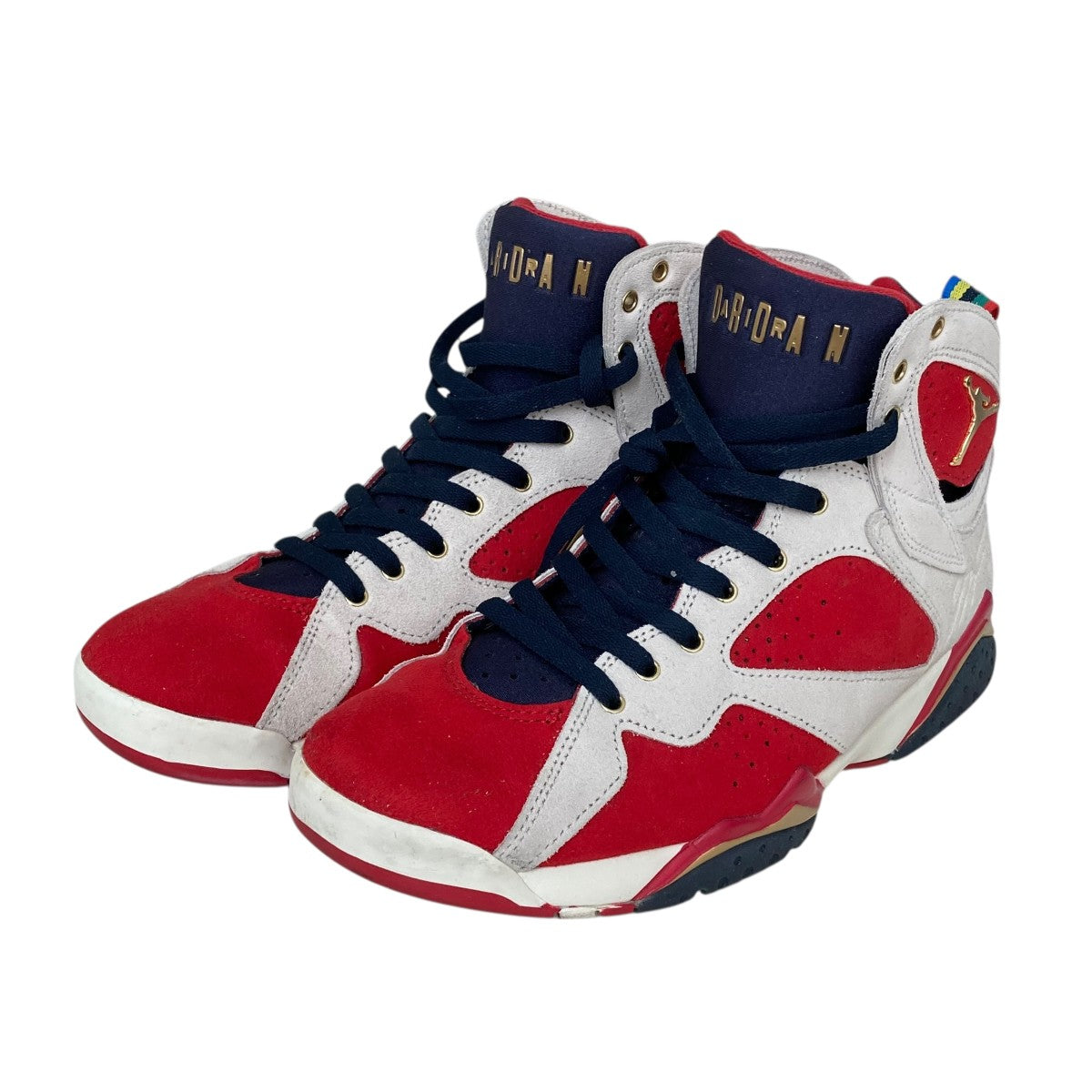 Air Jordan 7 True Red and ObsidianハイカットスニーカーDM1195-474