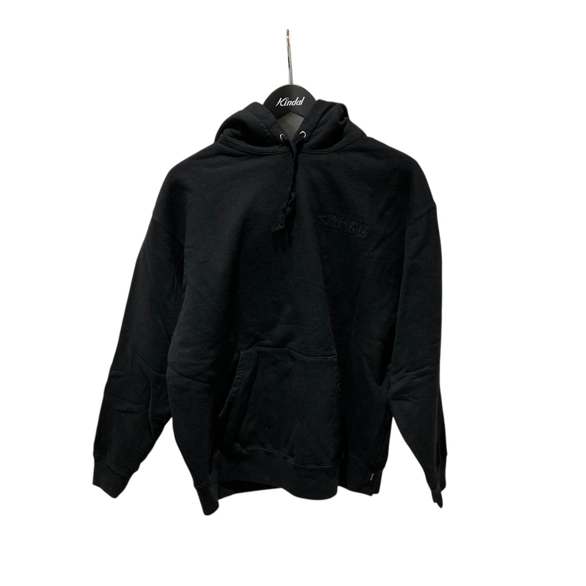 ヴィンテージ？　Supreme フーディー ブラック Supreme(シュプリーム) プルオーバーパーカー ブラック サイズ S