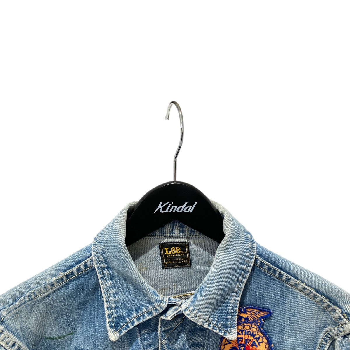 【新品タグ付】オースチンリード　デニム　ジャケット 38 LEE(リー) 6080SFFAワッペン付きデニムジャケットPATD-153430