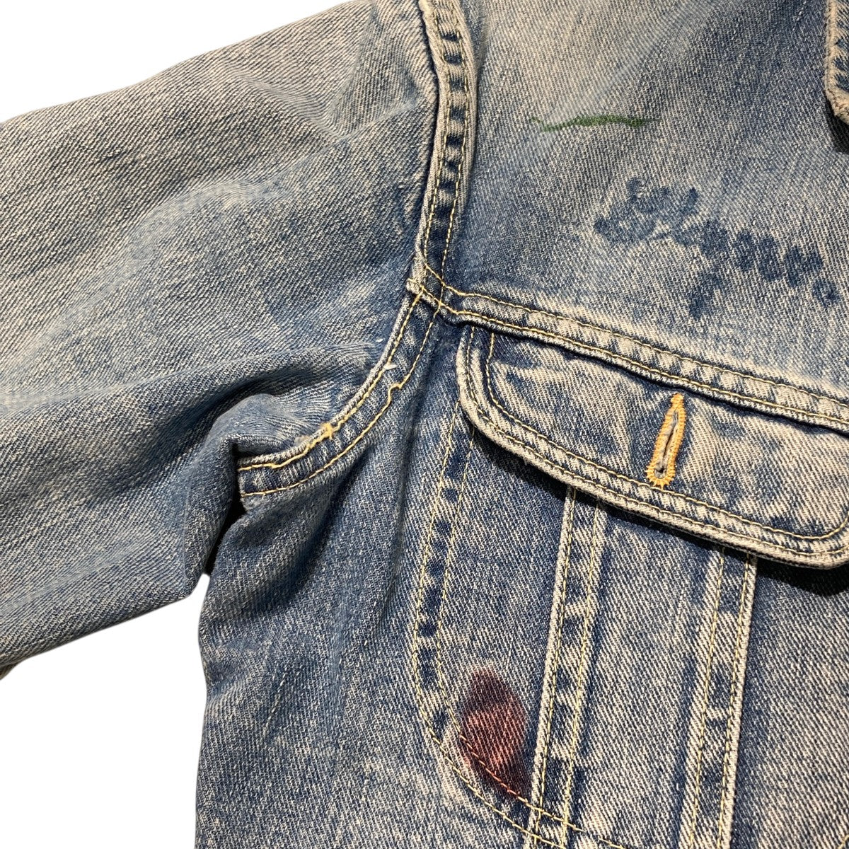 【新品タグ付】オースチンリード　デニム　ジャケット 38 LEE(リー) 6080SFFAワッペン付きデニムジャケットPATD-153430