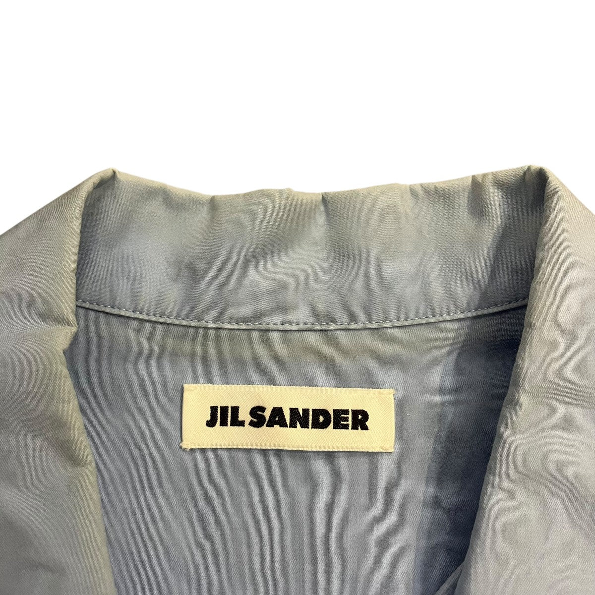 JIL SANDER 24SSヘビーオーガニックコットンポプリンシャツ半袖シャツJ22DL0112 古着・中古-7枚目のアイテム画像