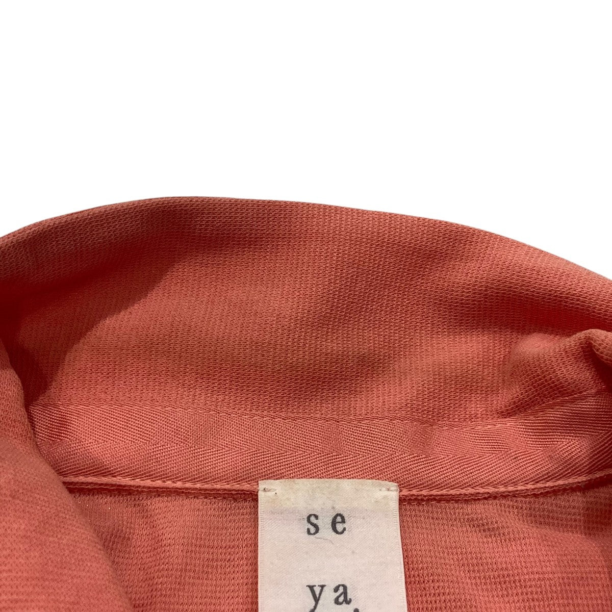 seya． 24SSコットンシアーシャツ24050450002010 古着・中古-7枚目のアイテム画像