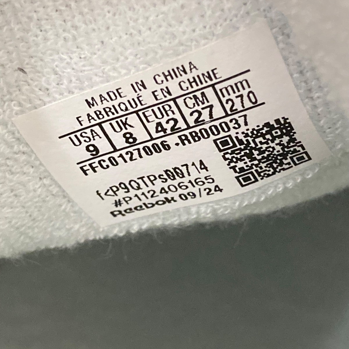 Reebok×everyone クラシックデュークスニーカーRB00037 古着・中古-10枚目のアイテム画像