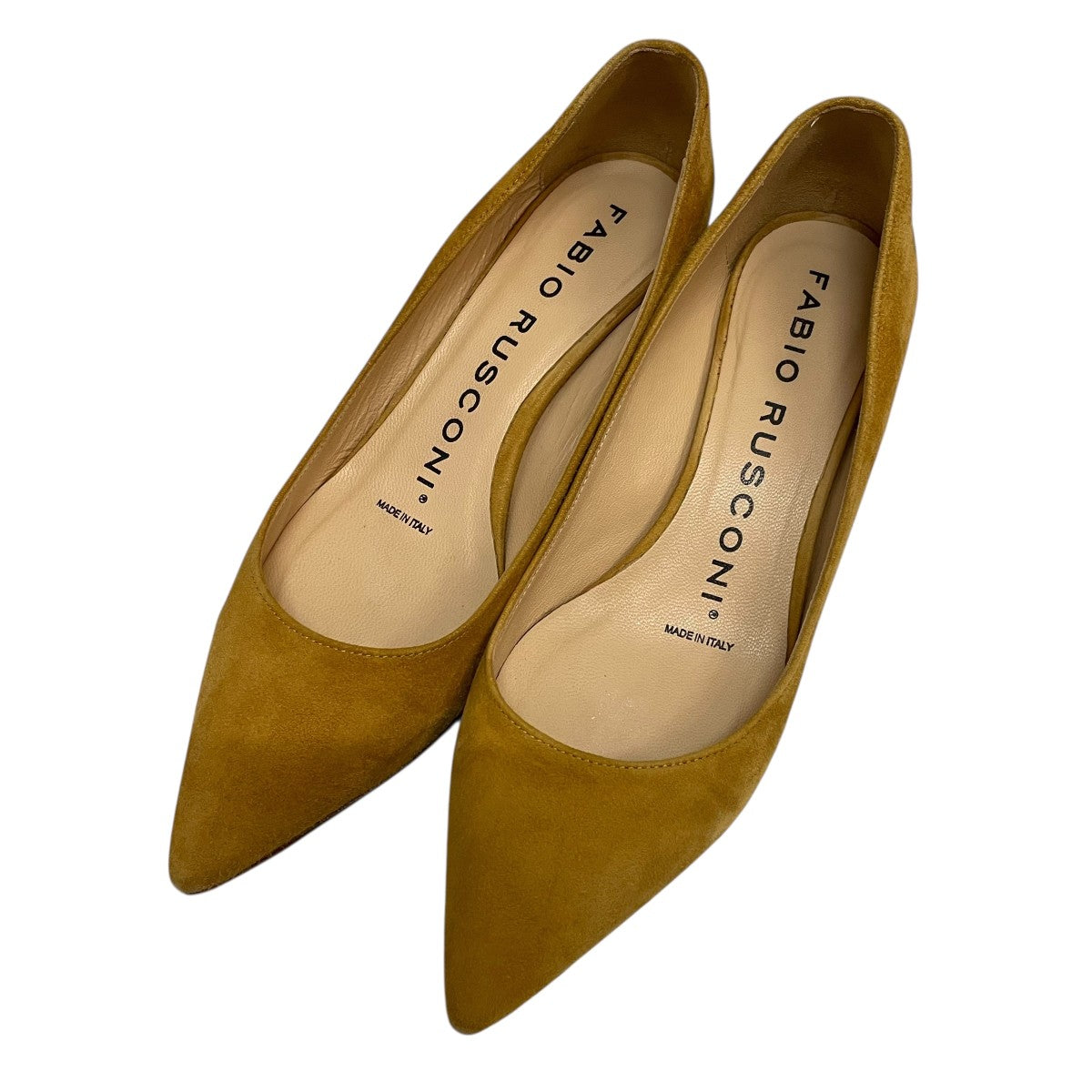 ポインテッドトゥスウェードパンプスF21101