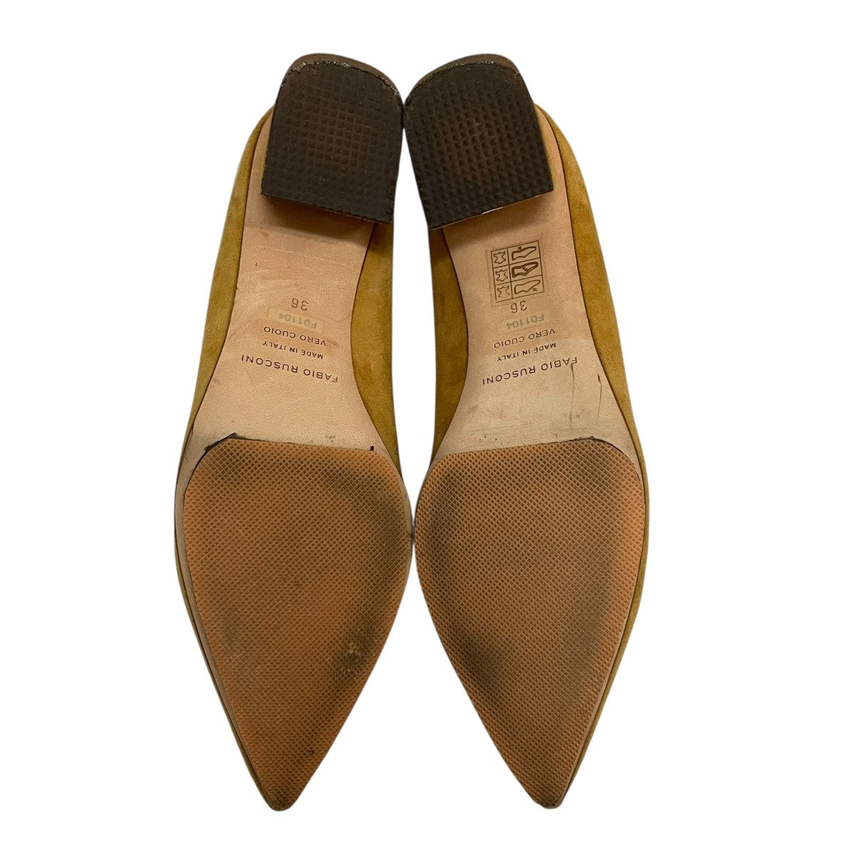 ポインテッドトゥスウェードパンプスF21101