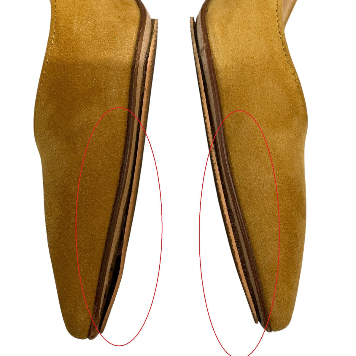 ポインテッドトゥスウェードパンプスF21101