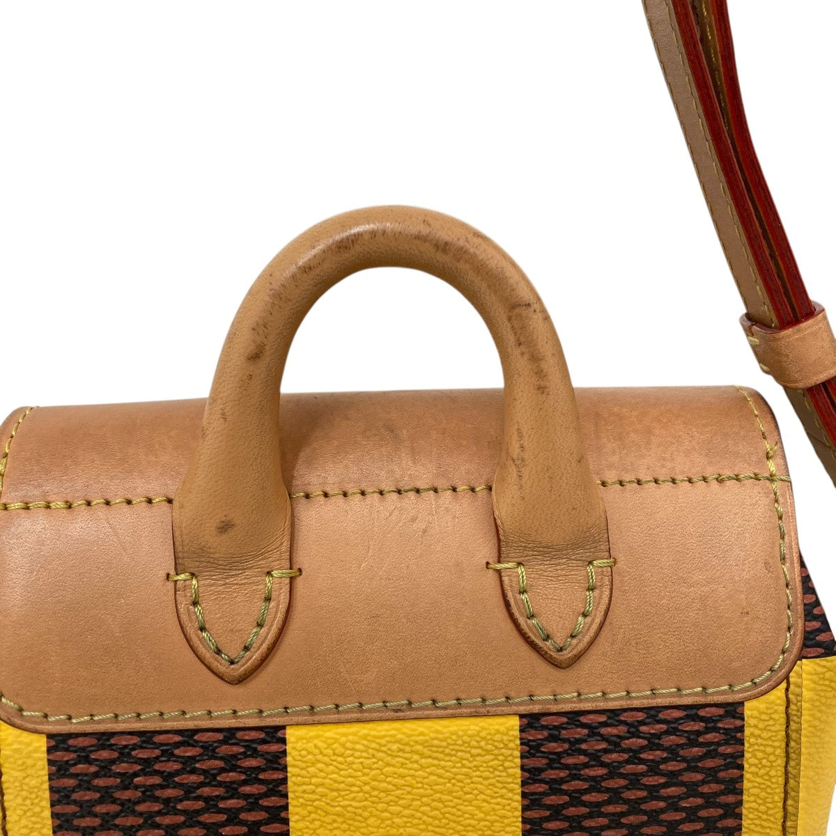 ルイヴィトン ダミエ ショルダーバッグ 正規品 LOUIS VUITTON(ルイヴィトン) ダミエ ポップ ナノ スティーマー