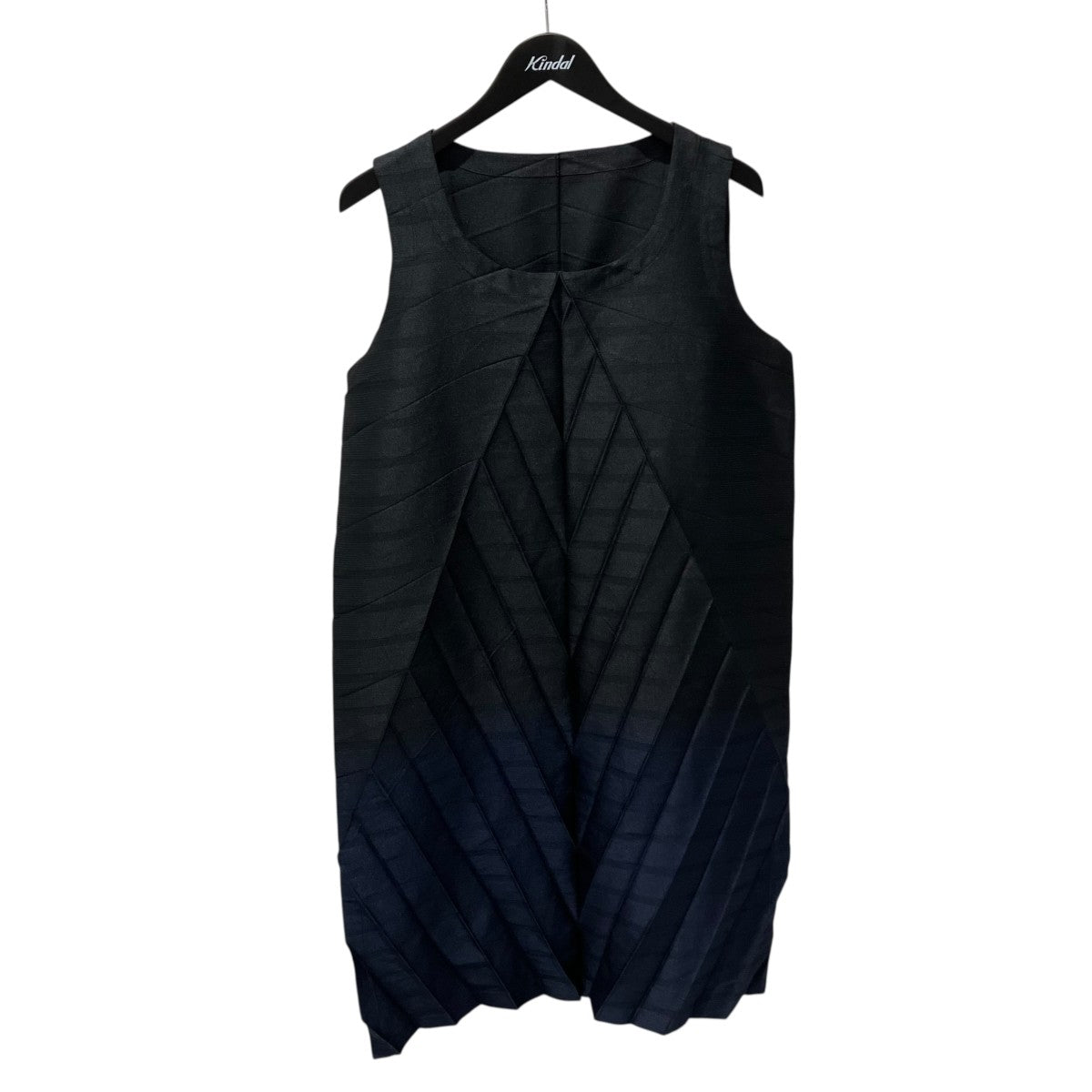 ISSEY MIYAKE グラデーションノースリーブワンピースIM31FH625 古着・中古-1枚目のアイテム画像
