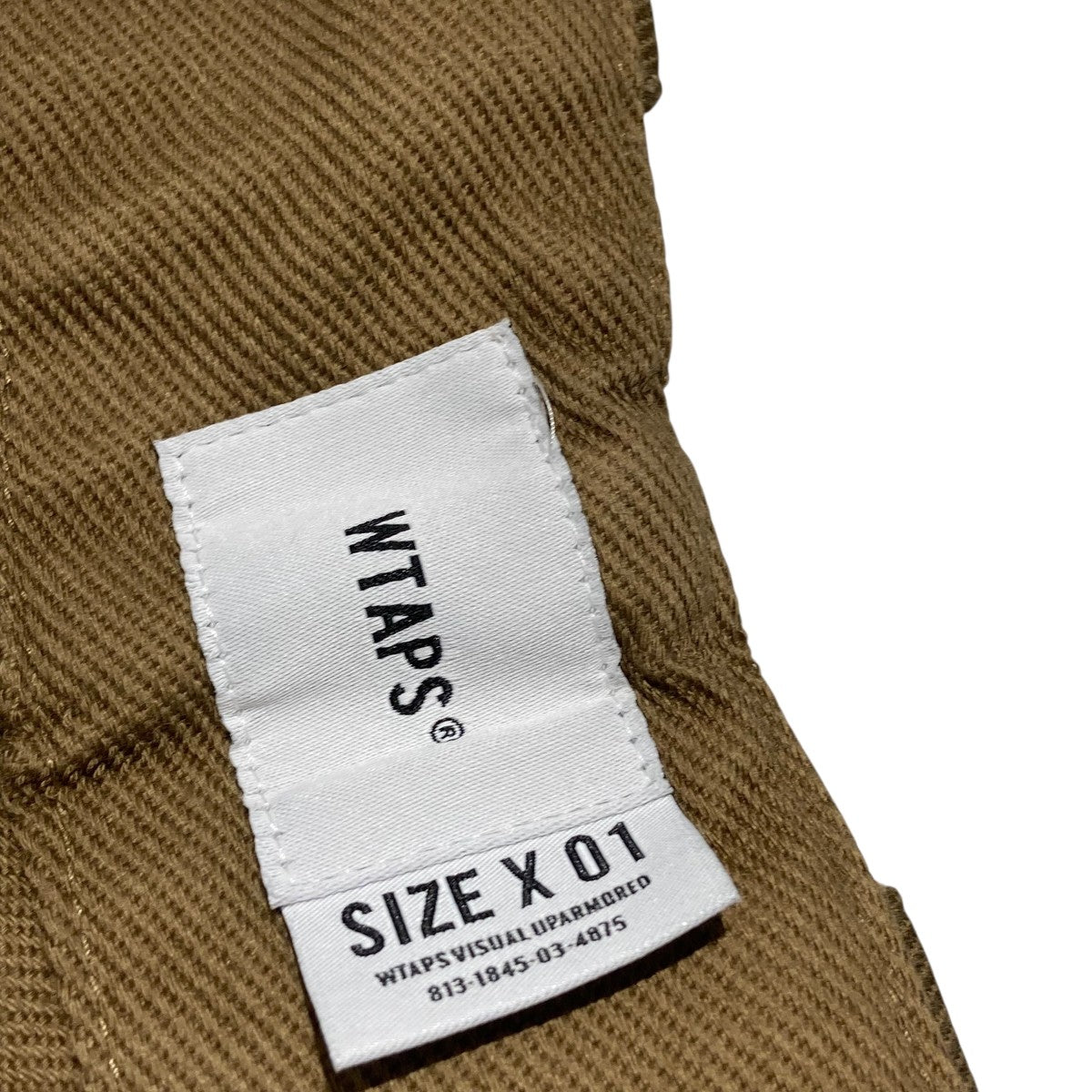 WTAPS(ダブルタップス) TROUSERS COTTON．TWILLパンツ212BRDT-PTM07