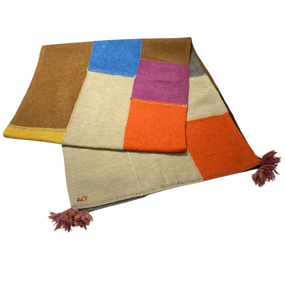 45rpm 45R ポシャギニットソーのマフラー ¥19,800 45rpm 45R ポシャギニットソーのマフラー ¥19,800 WINTER