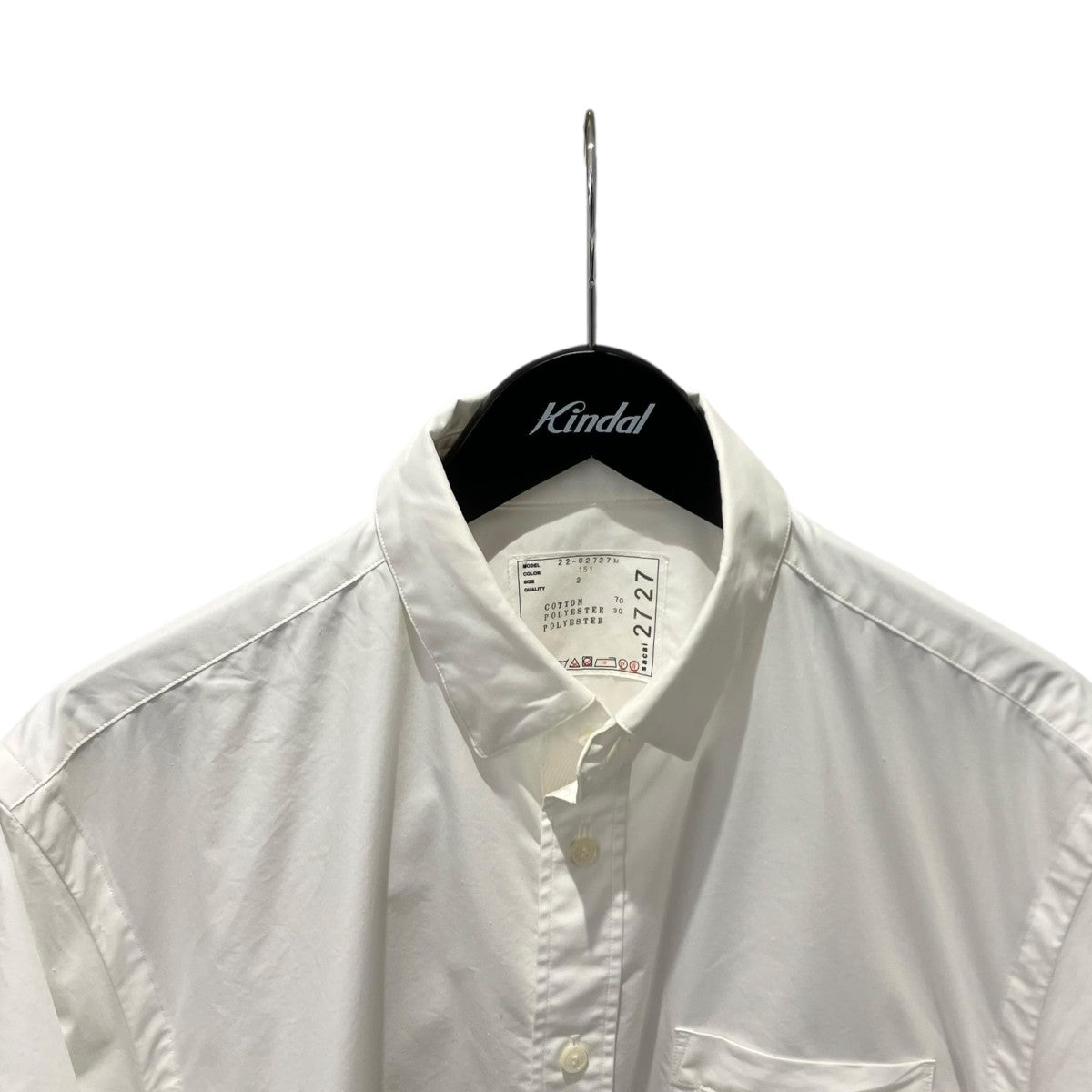 sacai 半袖シャツ22-02727m 古着・中古-3枚目のアイテム画像