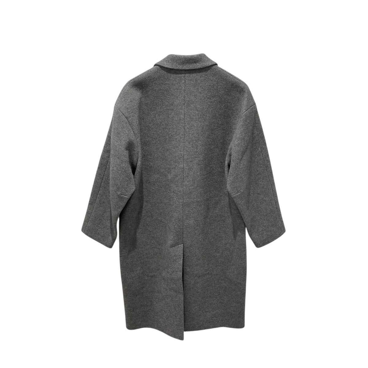 21AW✨エイトン SUPER140 BOUMOU メルトン チェスターコート エイトン SUPER 140S BOUMOU MELTON ピークドラペルコート チェスター