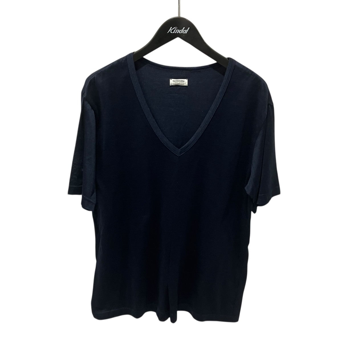 SILK U NECK UNDERWEARVネックTシャツVネックTシャツMT4103-0805