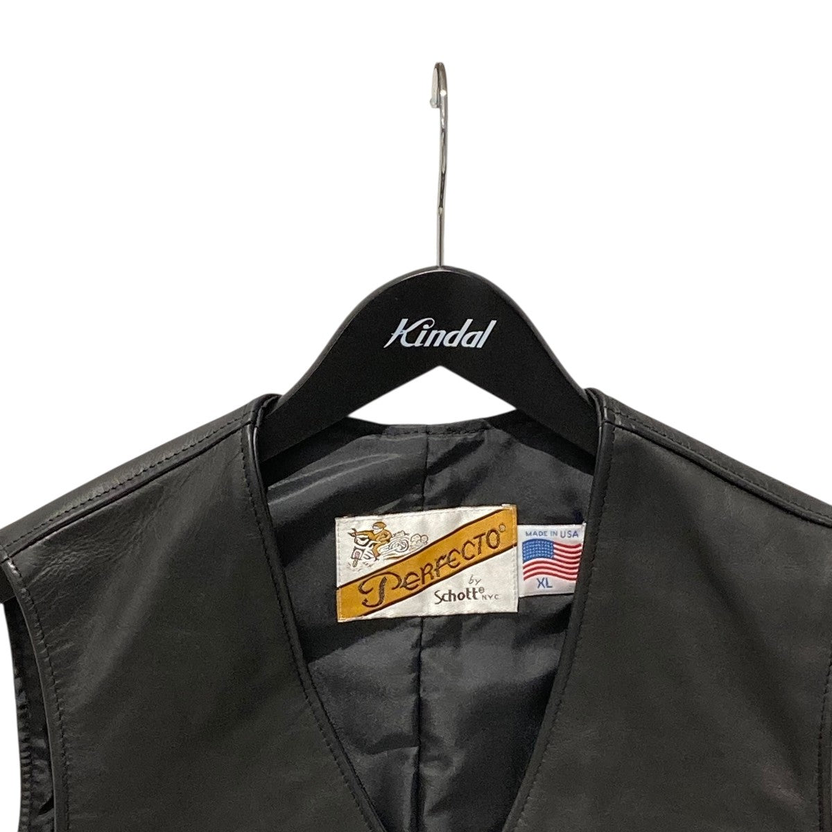 Schott(ショット) 193V LEATHER VESTレザーベスト7825951002