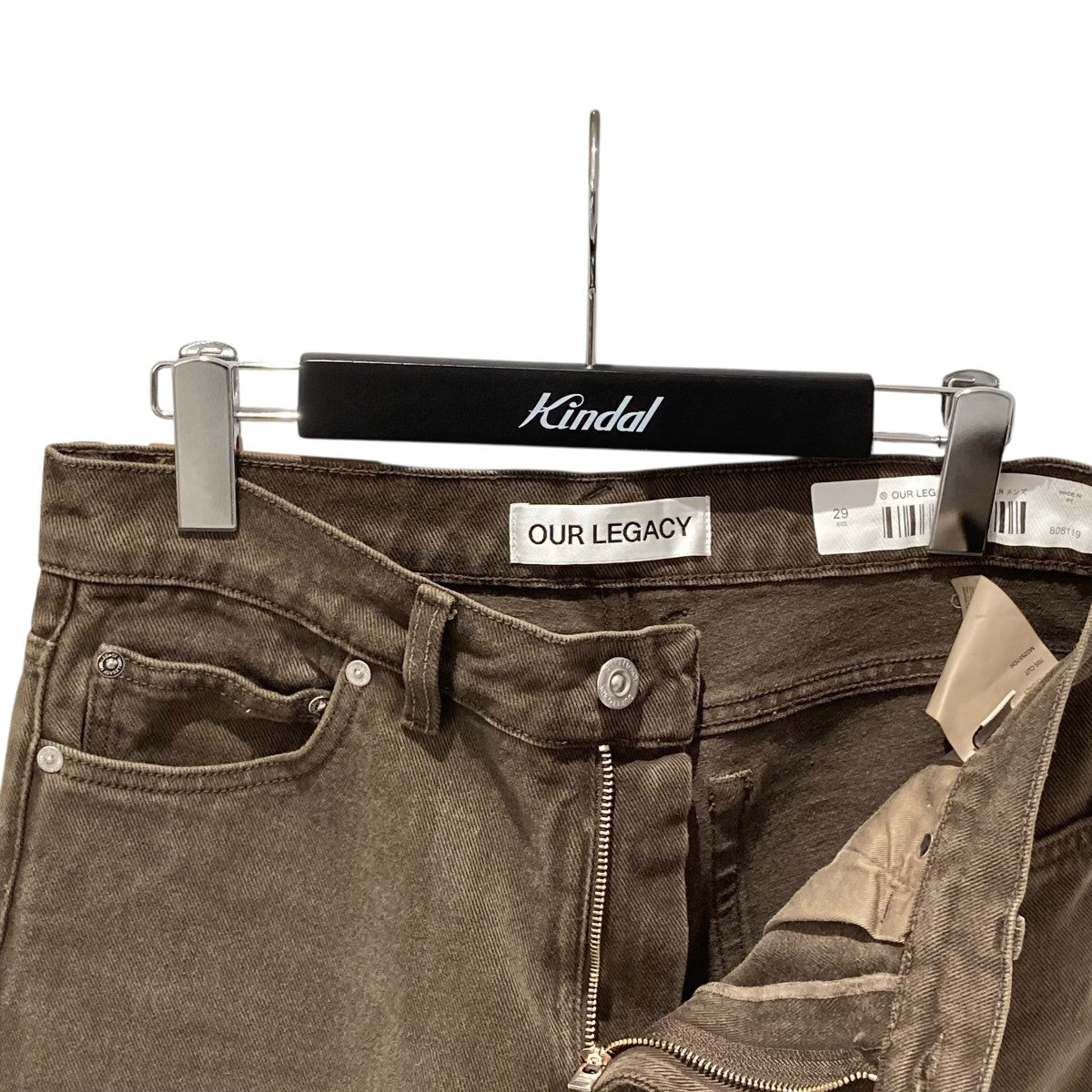 パンツ OUR LEGACY 25SS 70s CUT Choco Overdye 28 Our Legacy - 70s Cut Choco Overdye