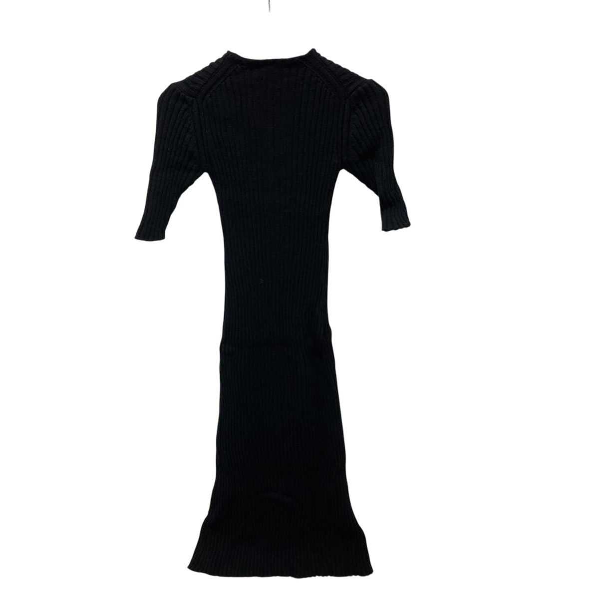 SHISHIKUI ZIP RIB KNIT DRESSニットワンピース 古着・中古-2枚目のアイテム画像