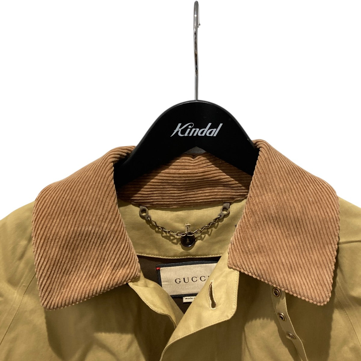 GUCCI ライナー付きステンカラーコート710528 古着・中古-3枚目のアイテム画像