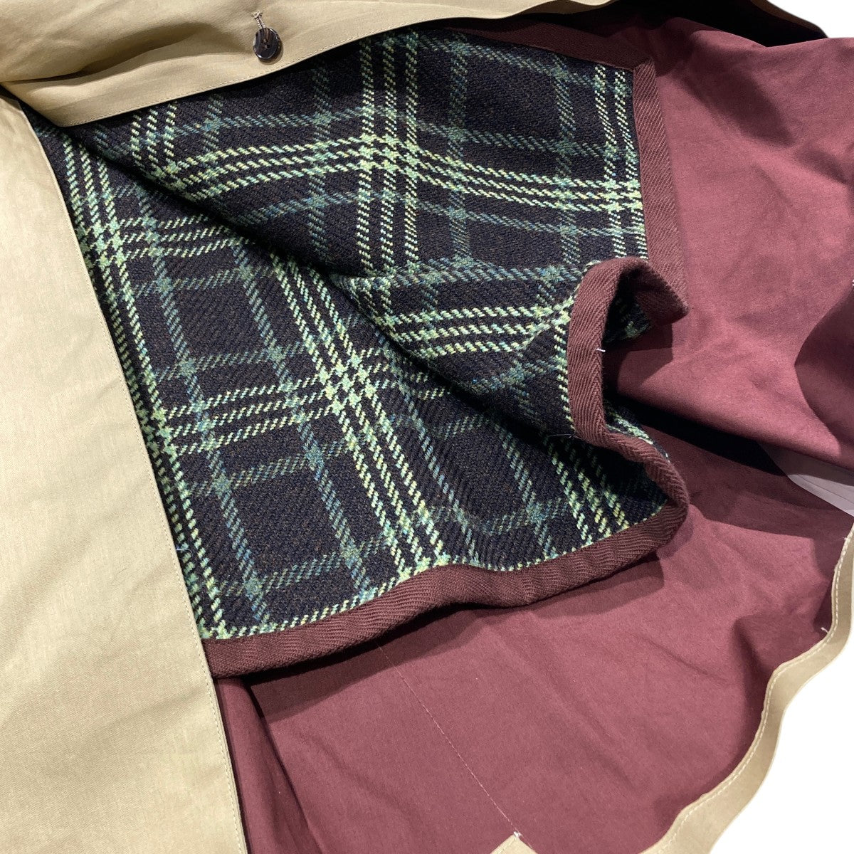 GUCCI ライナー付きステンカラーコート710528 古着・中古-5枚目のアイテム画像
