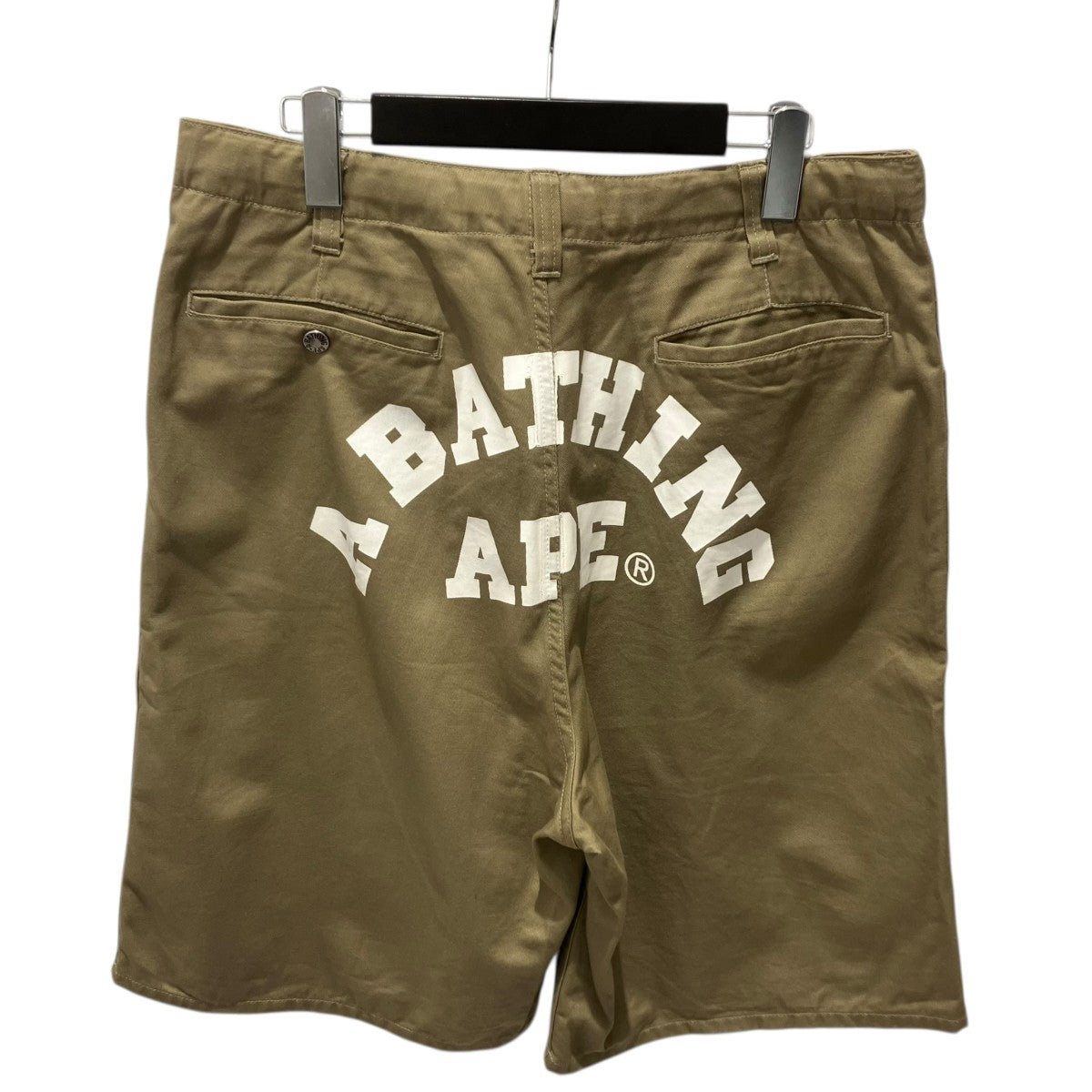 A BATHING APE バックロゴチノハーフパンツハーフパンツ 古着・中古-2枚目のアイテム画像
