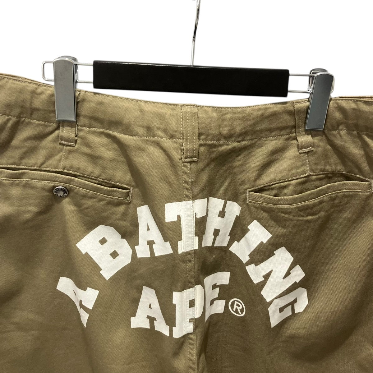 A BATHING APE バックロゴチノハーフパンツハーフパンツ 古着・中古-5枚目のアイテム画像