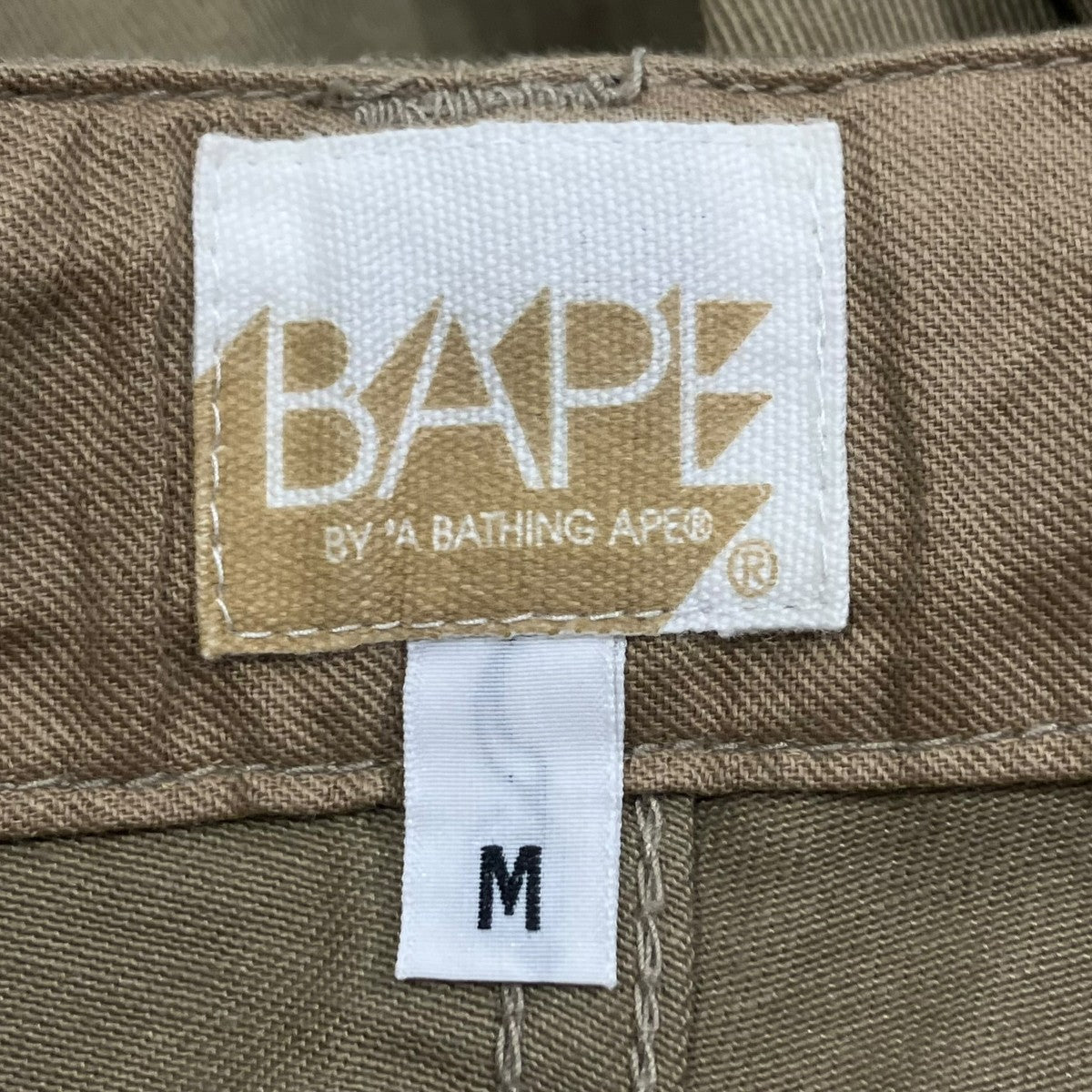 A BATHING APE バックロゴチノハーフパンツハーフパンツ 古着・中古-6枚目のアイテム画像