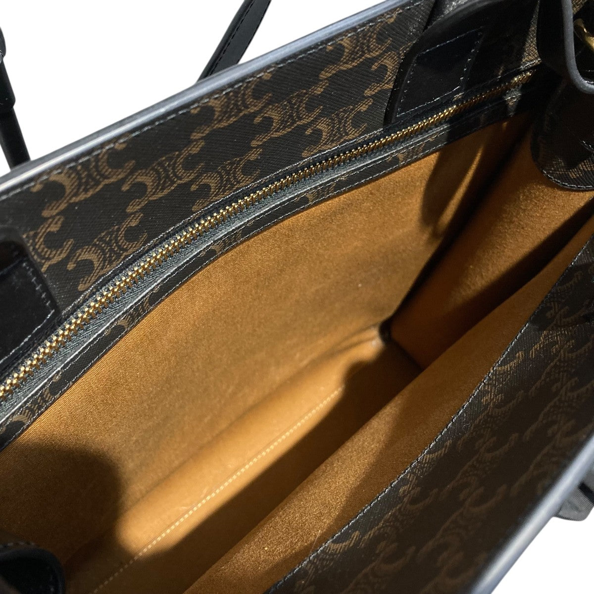 CELINE ヴァーティカルカバ ミディアム2WAY ショルダーバッグ194432 古着・中古-5枚目のアイテム画像