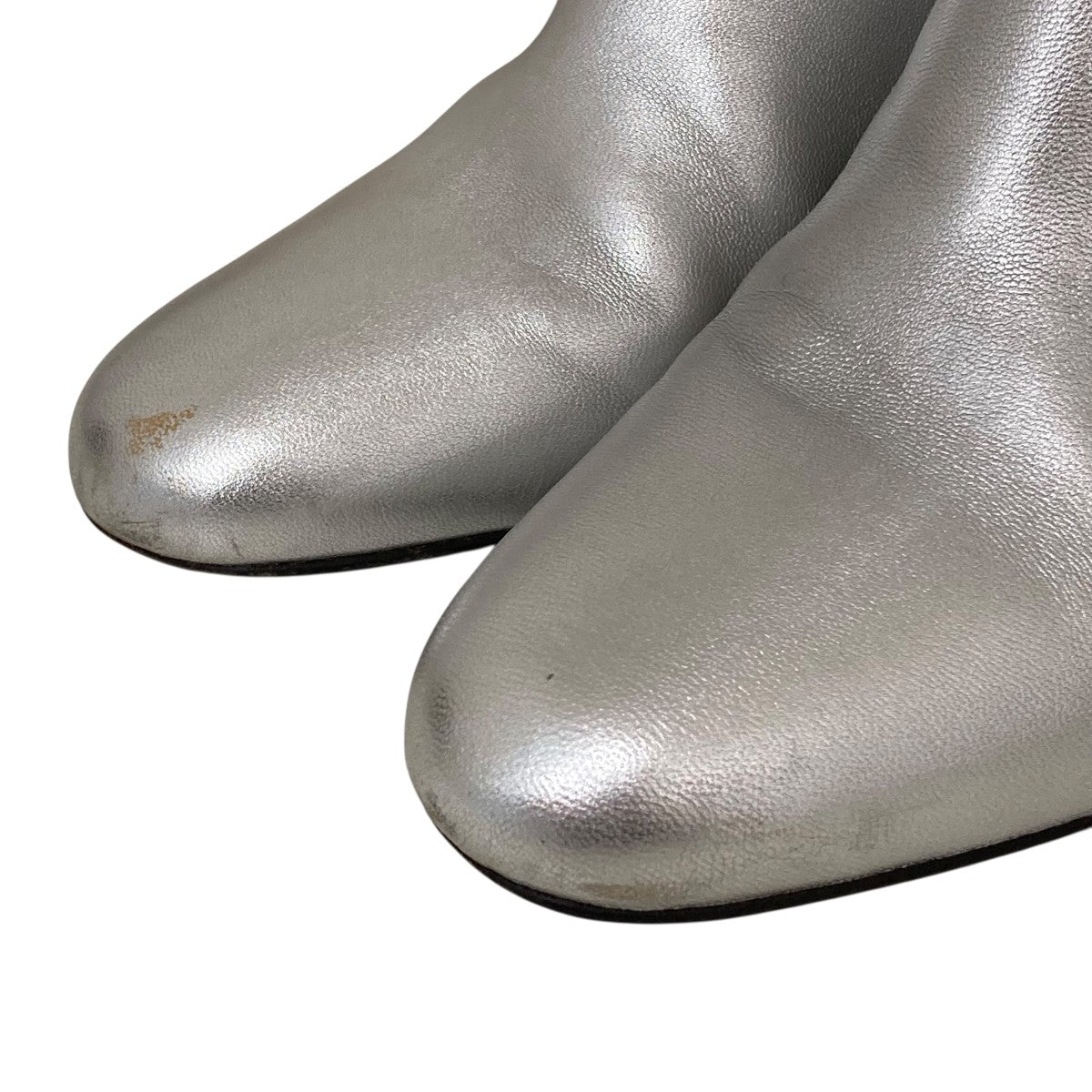 Salvatore Ferragamo Florrieミラーショートブーツ 古着・中古-4枚目のアイテム画像