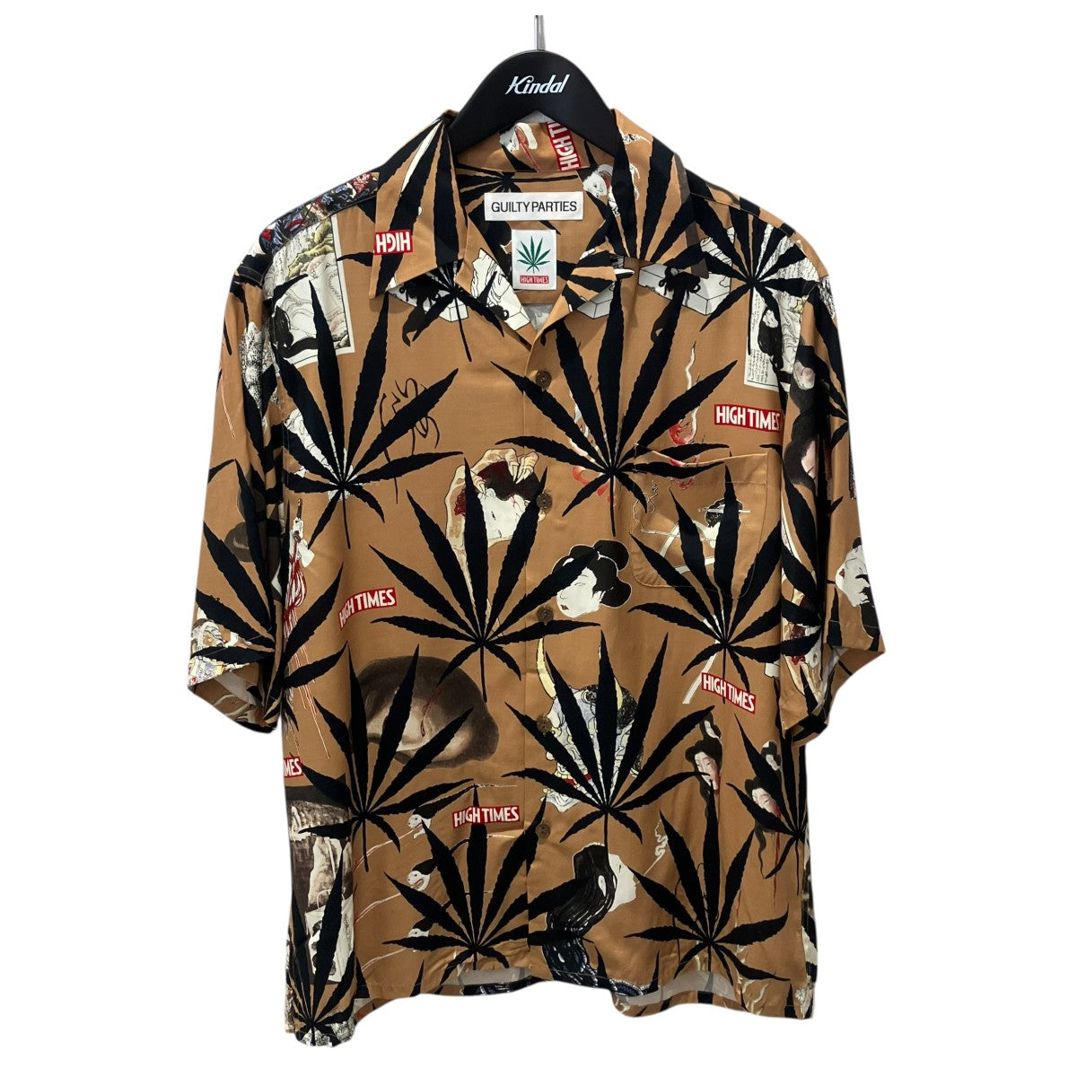 WACKO MARIA 24SSHIGH TIMES S S HAWAIAN SHIRT半袖シャツ 古着・中古-1枚目のアイテム画像