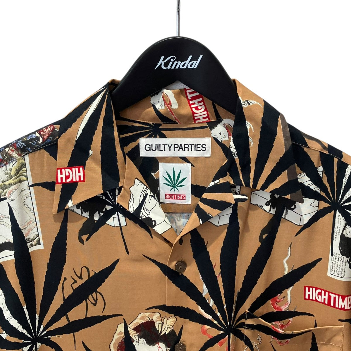 WACKO MARIA 24SSHIGH TIMES S S HAWAIAN SHIRT半袖シャツ 古着・中古-3枚目のアイテム画像