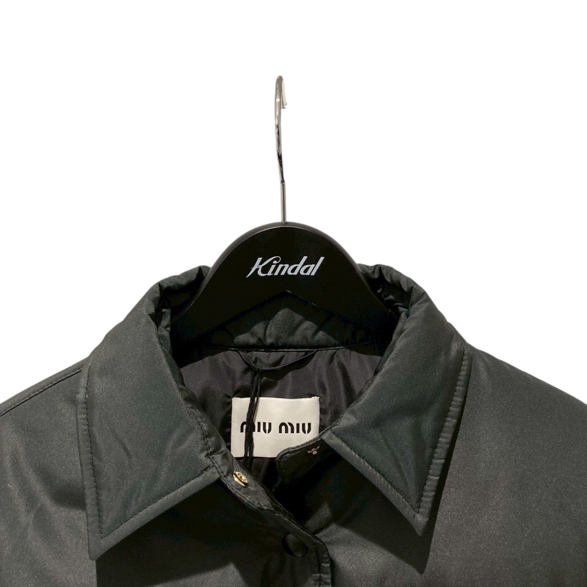 MIU MIU(ミュウミュウ) テクニカルポンジー クロップドダウン