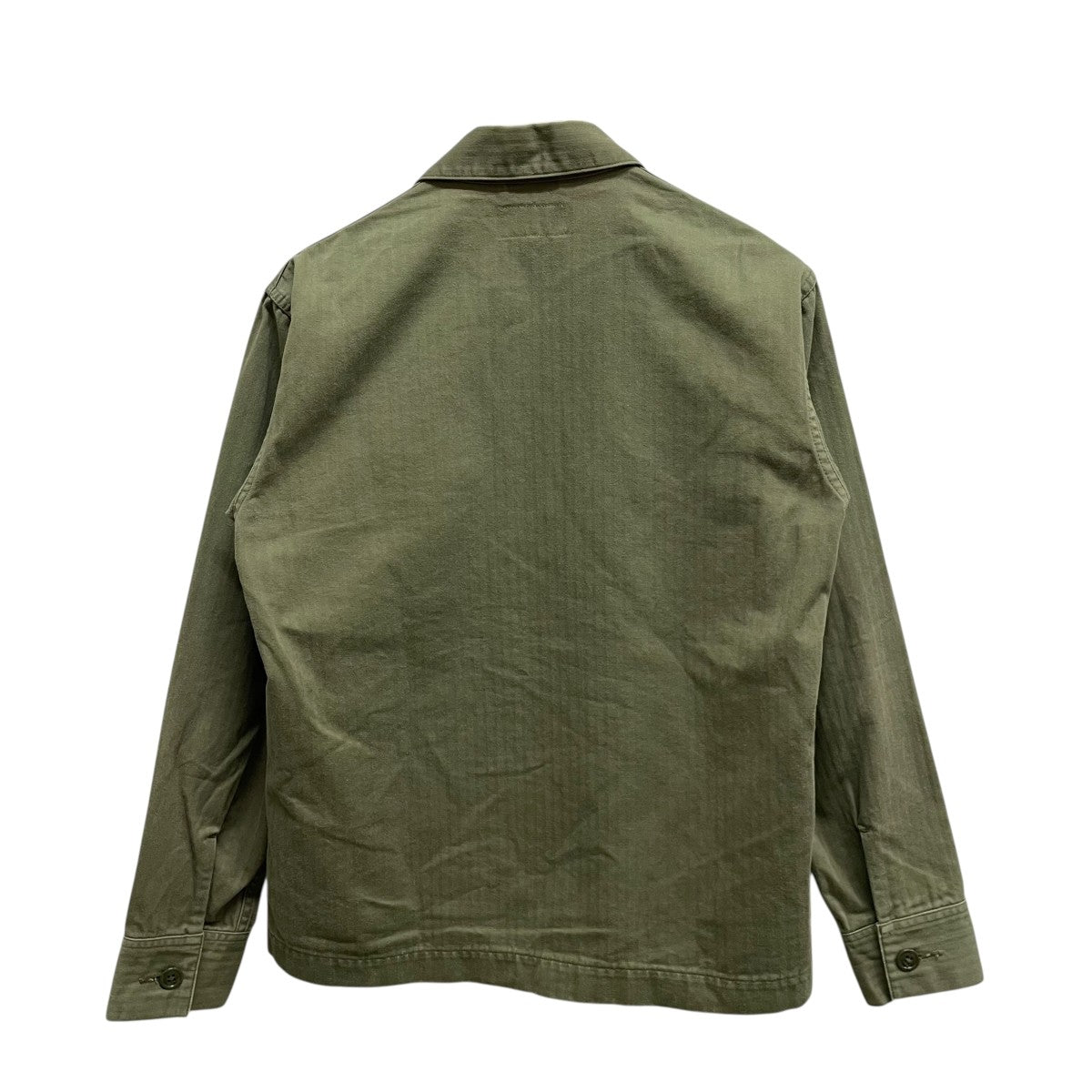 ヘリンボーンワークシャツ