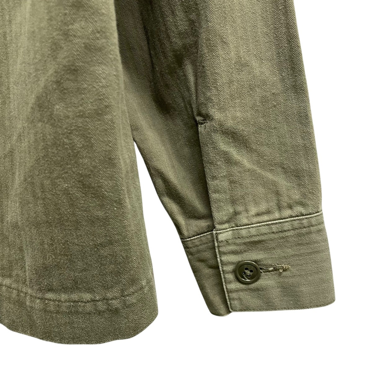 ヘリンボーンワークシャツ