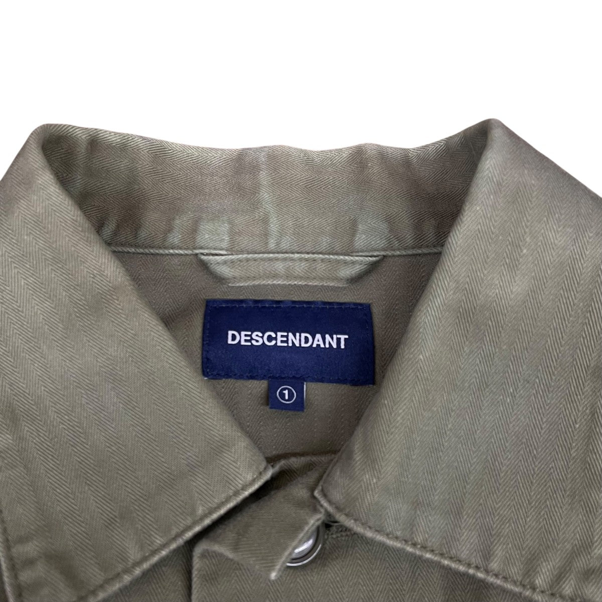 ヘリンボーンワークシャツ