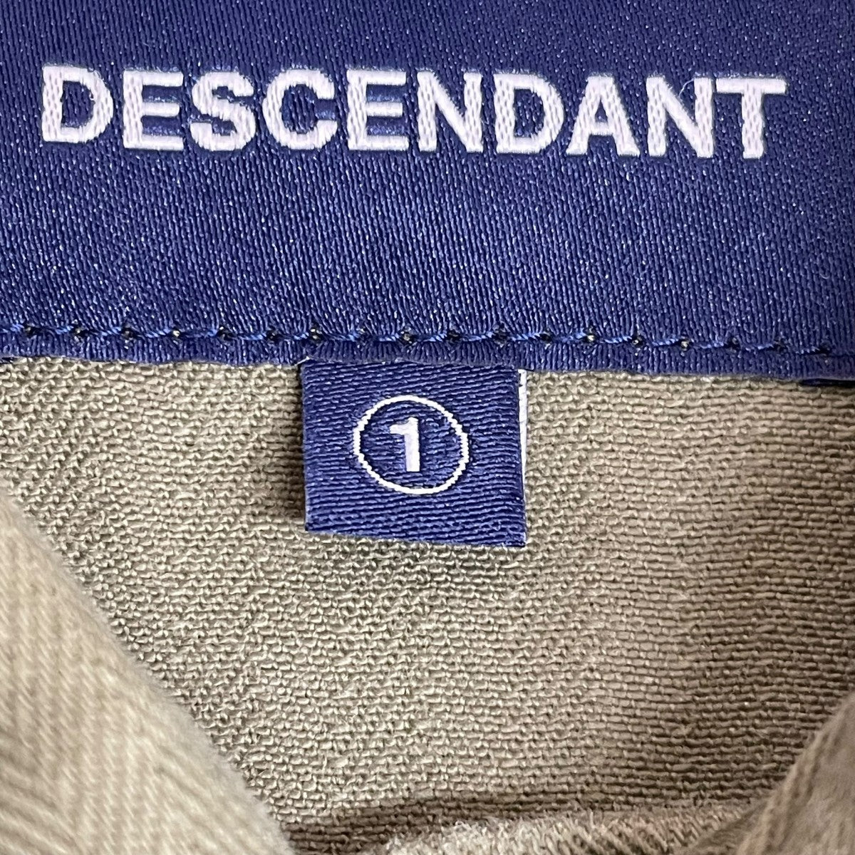 ヘリンボーンワークシャツ