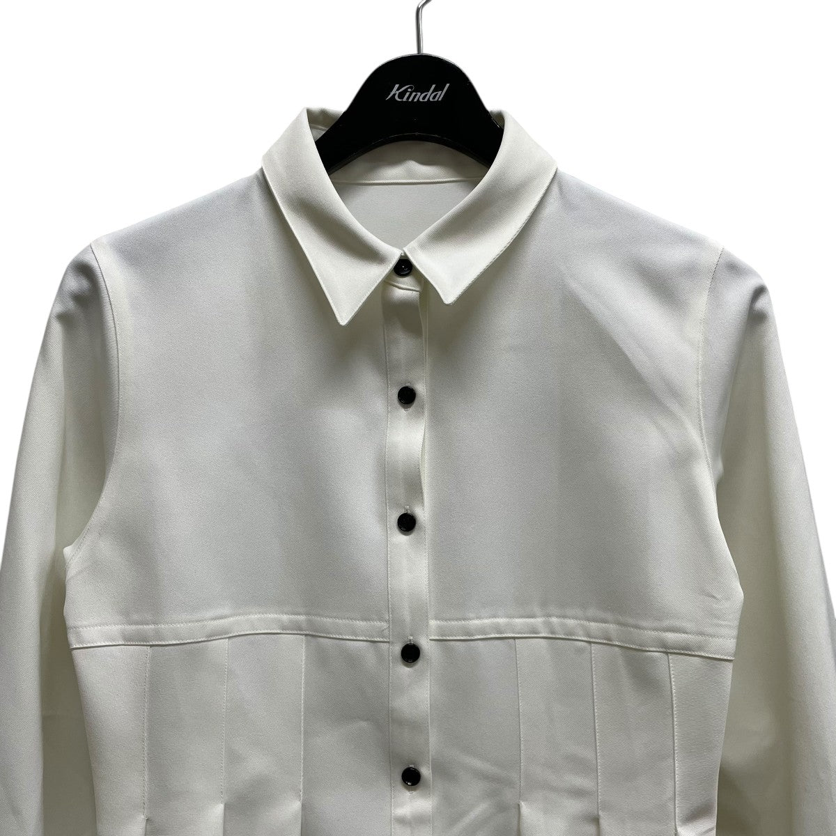 フロンタックヘムフレアーシャツジャケット22-051-240-6130-4-0