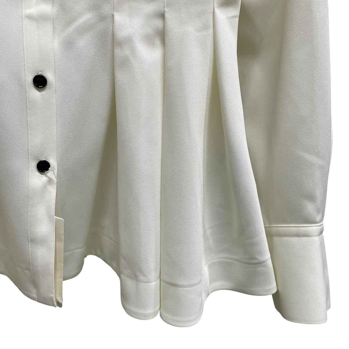 フロンタックヘムフレアーシャツジャケット22-051-240-6130-4-0