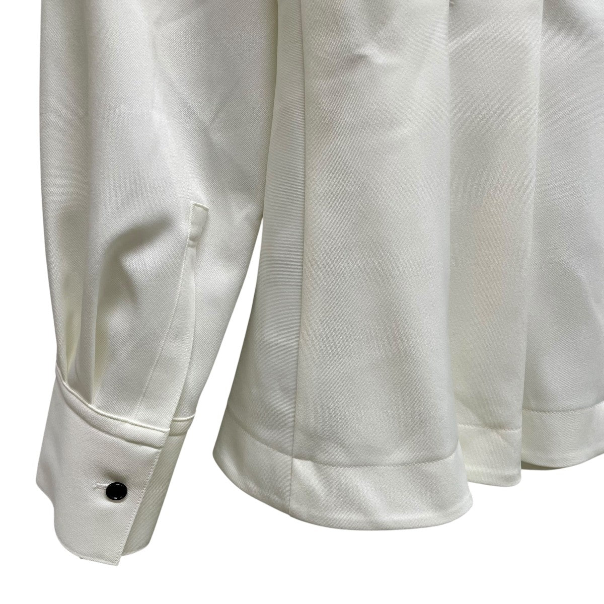 フロンタックヘムフレアーシャツジャケット22-051-240-6130-4-0