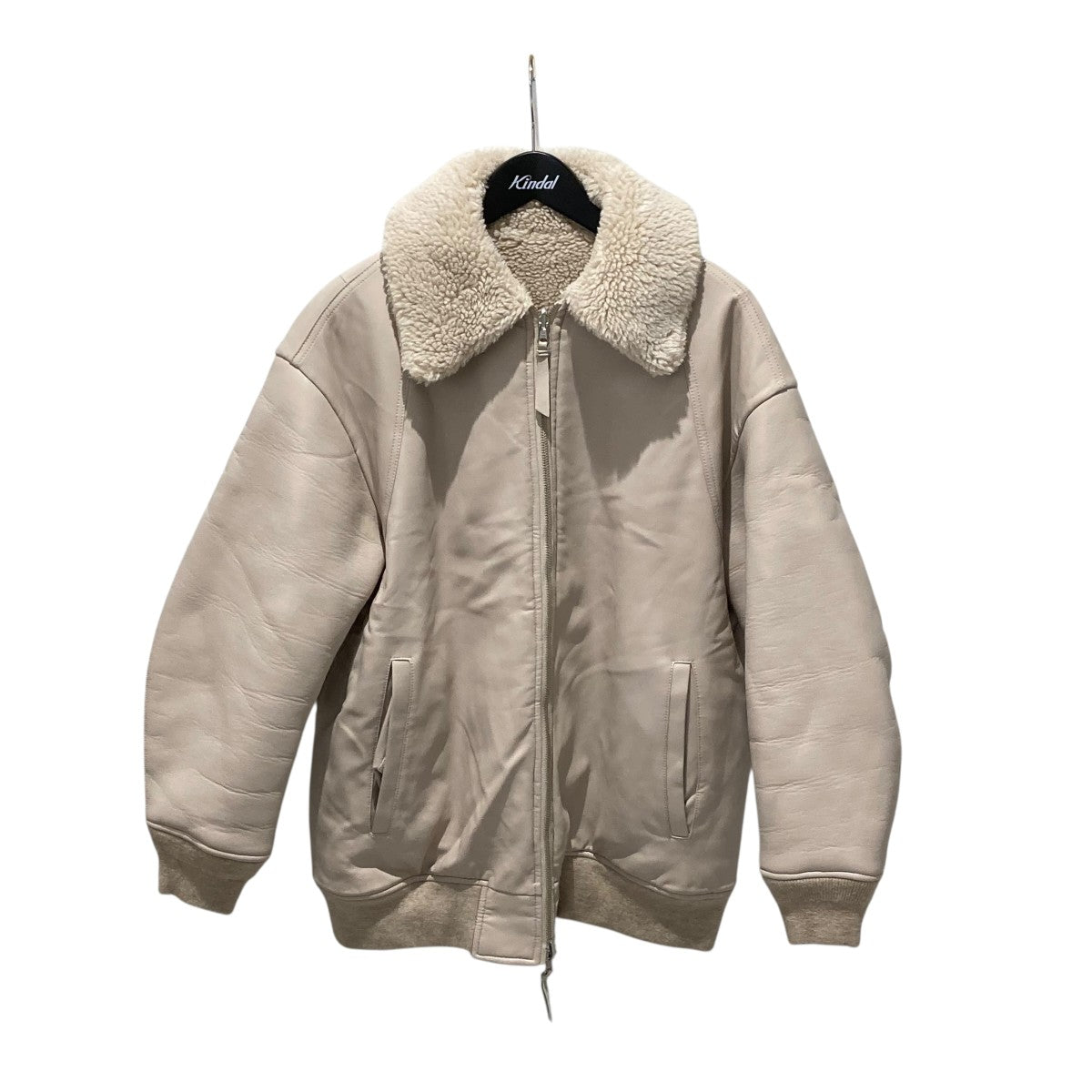 WOOL POLYESTER BOAリバーシブルジャケットVEJ-5323-B