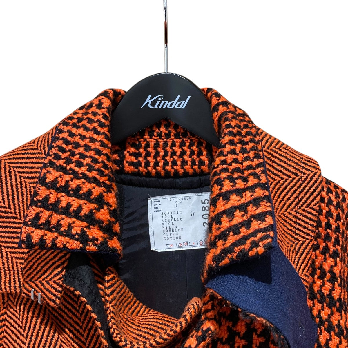 sacai(サカイ) アシンメトリー トレンチコート19-02085m 19-02085m