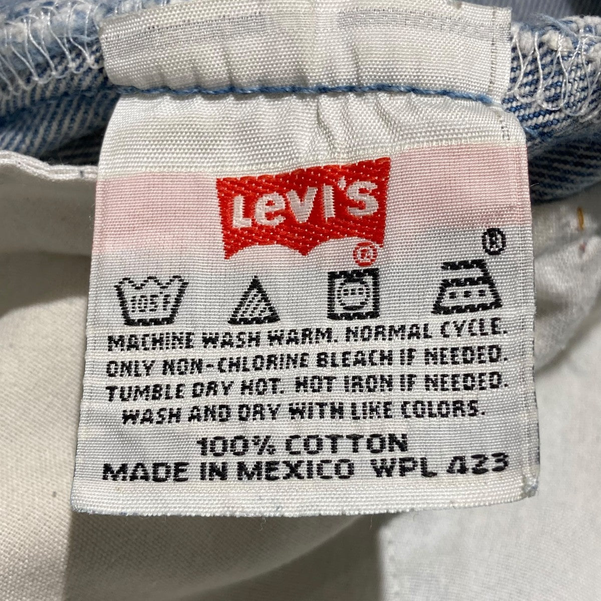 LEVI’S 00s メキシコ製デニムパンツ0501-0115 古着・中古-8枚目のアイテム画像