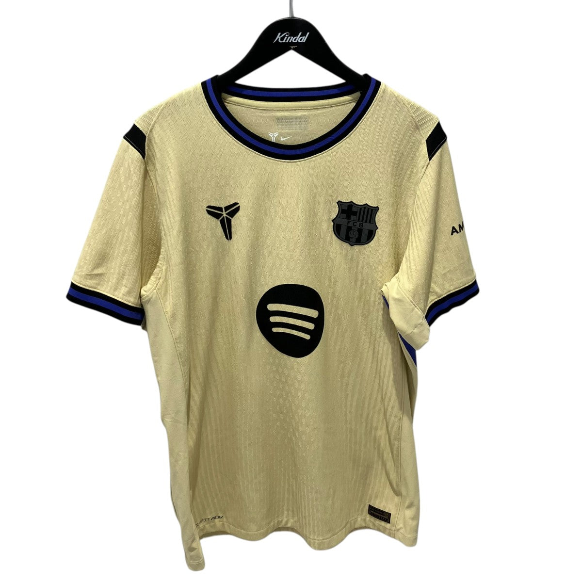 NIKE 25-26 バルセロナ AWAY オーセンティックユニフォームTシャツHJ4554-784 古着・中古-1枚目のアイテム画像