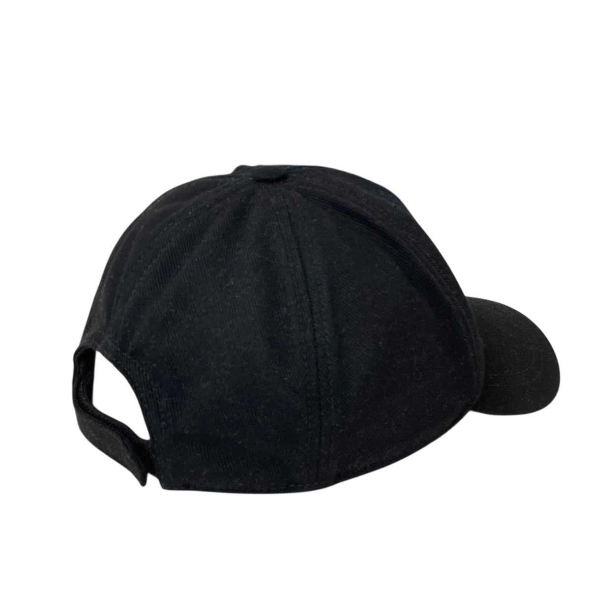 MIU MIU(ミュウミュウ) ドリル ベースボールキャップ ブラック